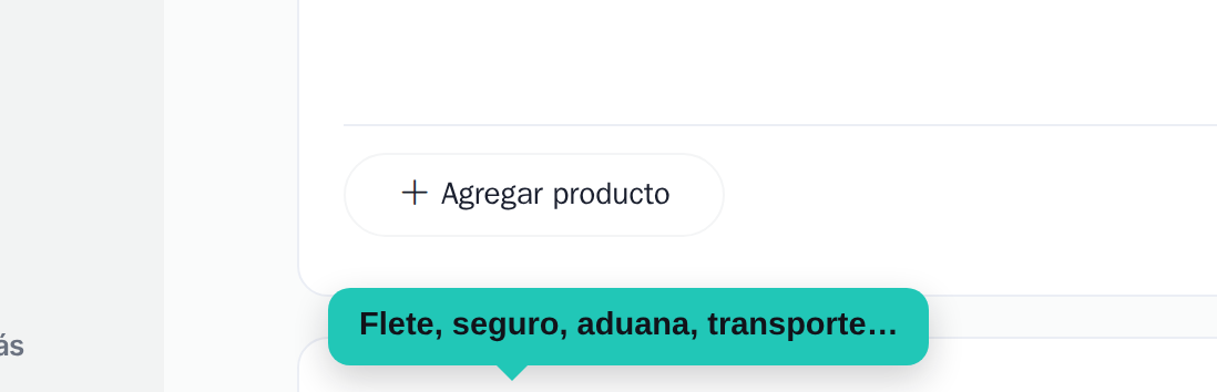 Botón de agregar gasto del expediente señalado